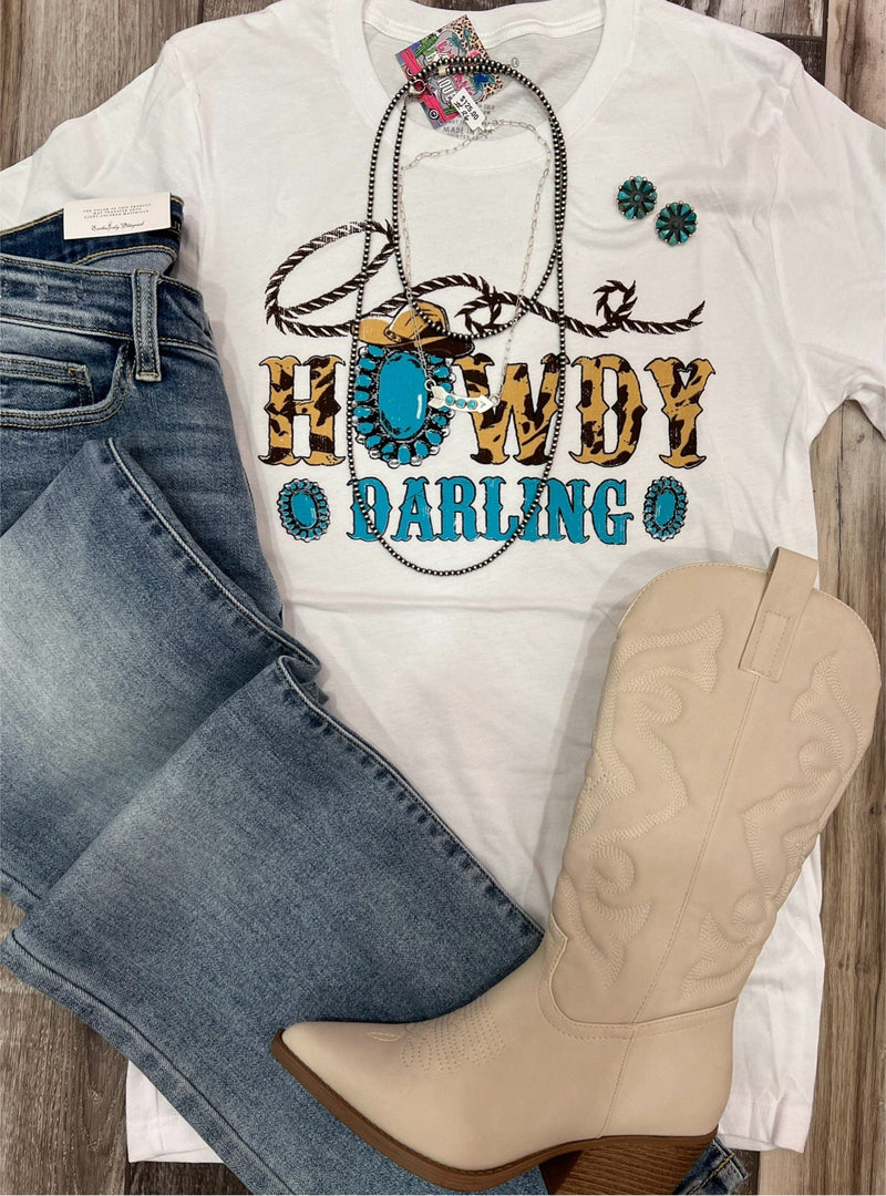 Wild Horse Boutique Shirts & Tops The Howdy Darling Tee