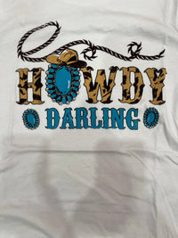 Wild Horse Boutique Shirts & Tops The Howdy Darling Tee