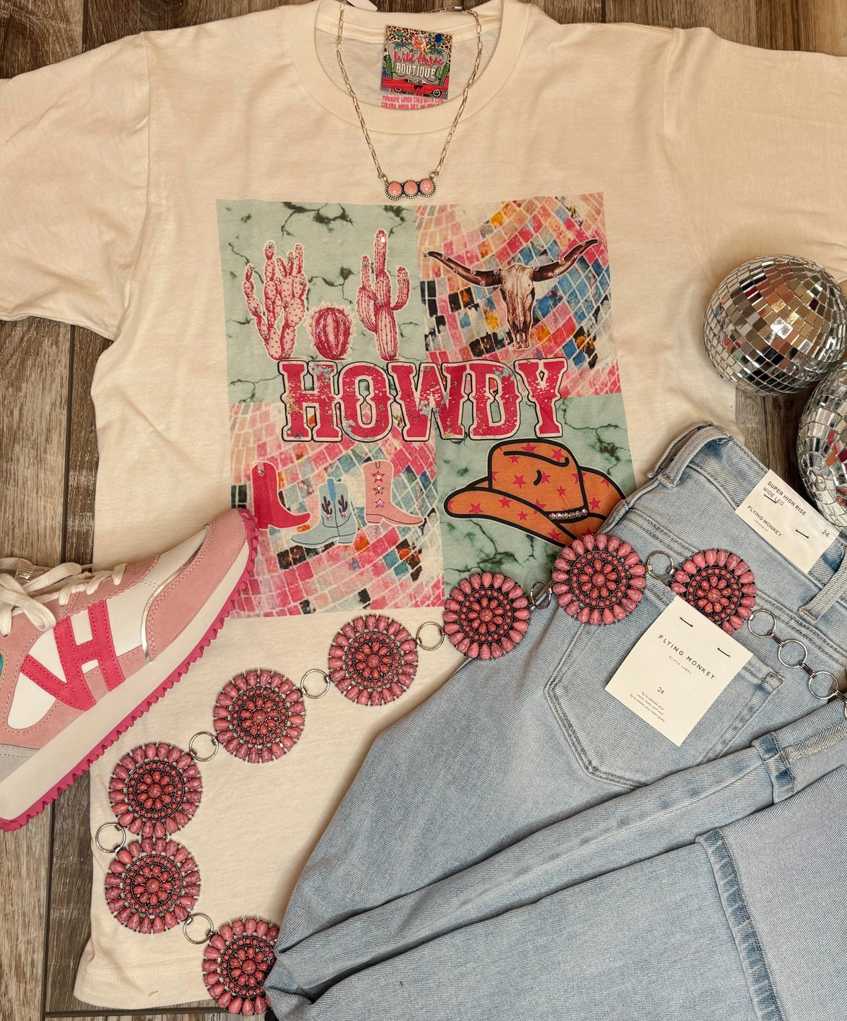 Wild Horse Boutique Shirts & Tops The Howdy Tee