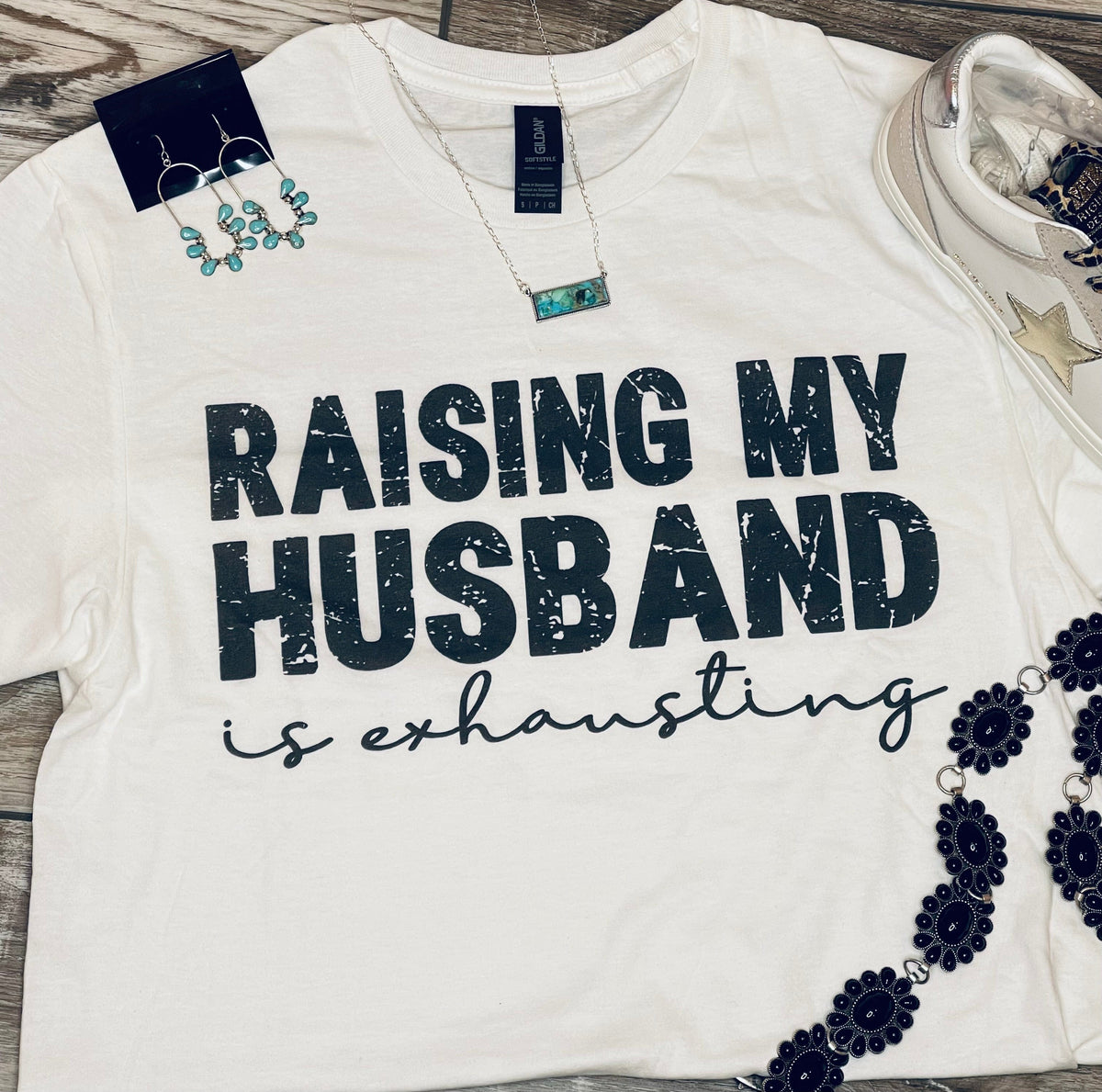 Wild Horse Boutique Shirts & Tops The Husband Tee