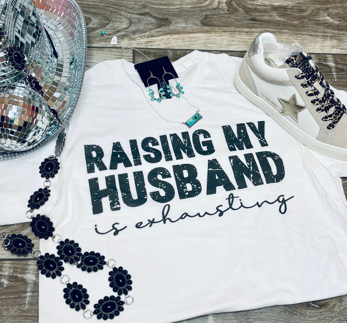 Wild Horse Boutique Shirts & Tops The Husband Tee