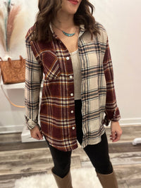 Wild Horse Boutique Shirts & Tops The Kinsley Flannel