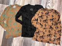 Wild Horse Boutique Shirts & Tops The Maggie Mesh Top