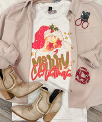 Wild Horse Boutique Shirts & Tops The Merry Christmas Tee