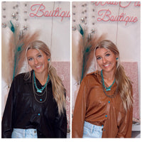 Wild Horse Boutique Shirts & Tops The Suede Blouse