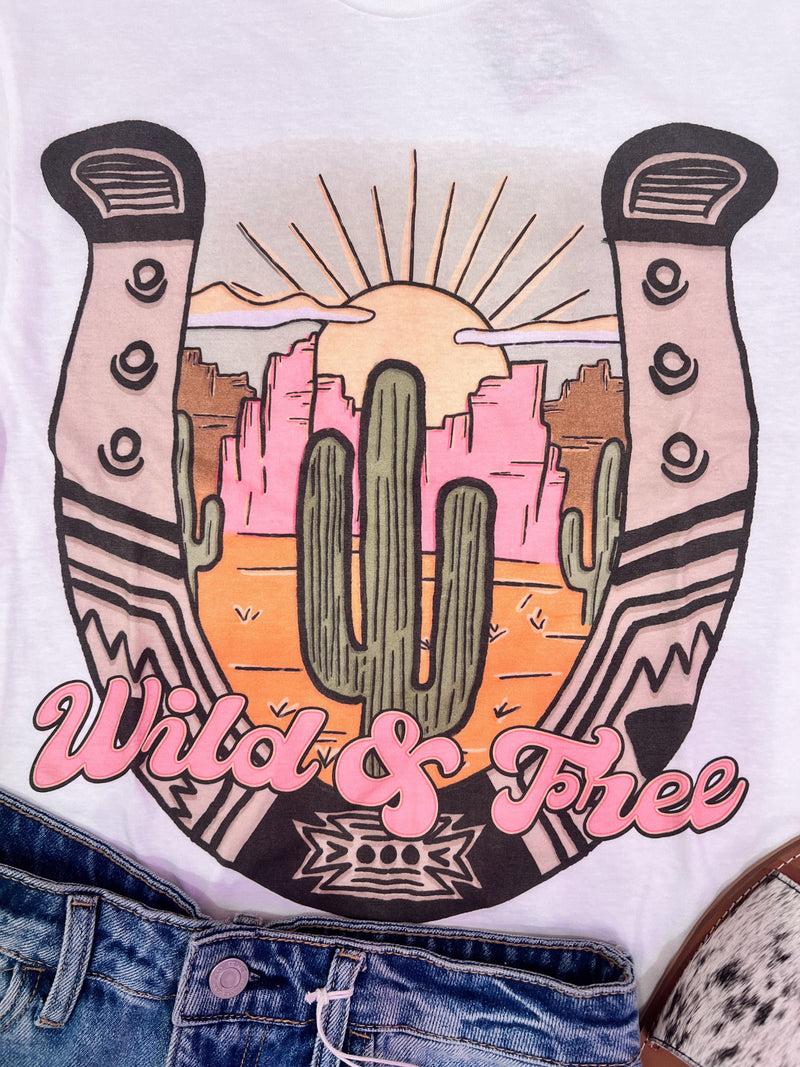 Wild Horse Boutique Shirts & Tops The Wild & Free Tee