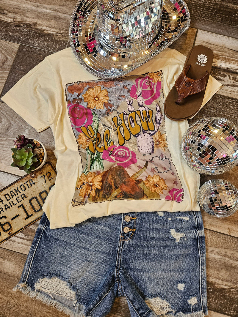Wild Horse Boutique Shirts & Tops The Yeehaw Tee