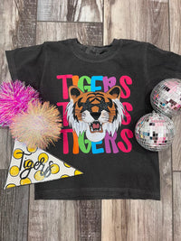 Wild Horse Boutique Shirts & Tops The Youth Neon Tigers Tee