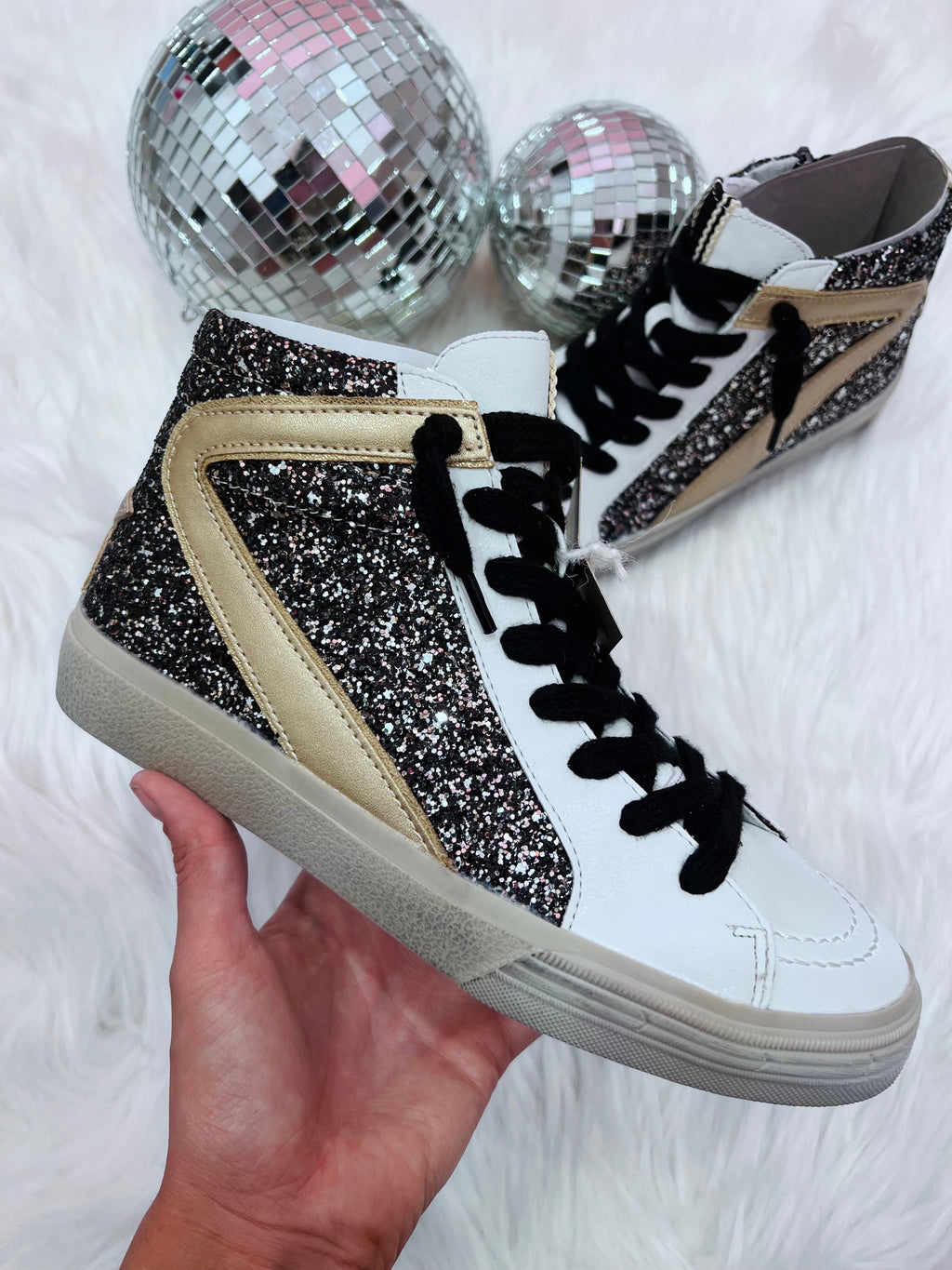 Wild Horse Boutique Shoes The Rooney Hightop Sneaker