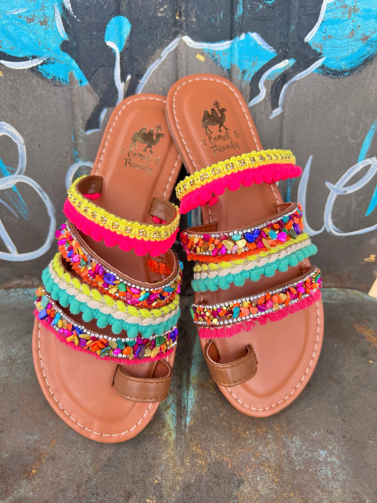 Wild Horse Boutique Shoes The Vibrant Boho Sandals