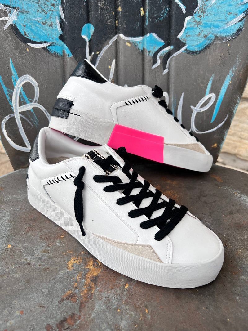 Wild Horse Boutique Shoes The White Ruby Sneakers