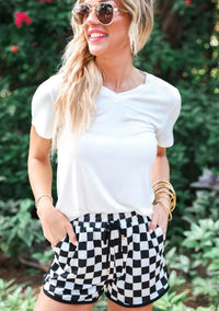 Wild Horse Boutique Shorts The Checkered Shorts