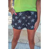 Wild Horse Boutique Shorts The Rockstar Checkered Shorts