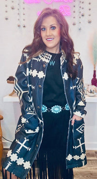 Wild Horse Boutique The Montana Aztec Coat