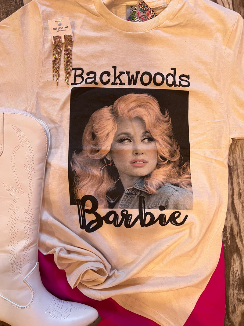 Wild Horse Boutique Clothing Backwoods Barbie Tee