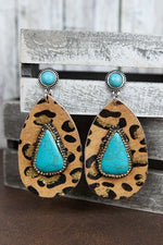 Wild Horse Boutique Earrings Leopard The Maxine Earrings