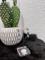 Wild Horse Boutique Earrings The Genuine Turquoise Evelyn Earrings