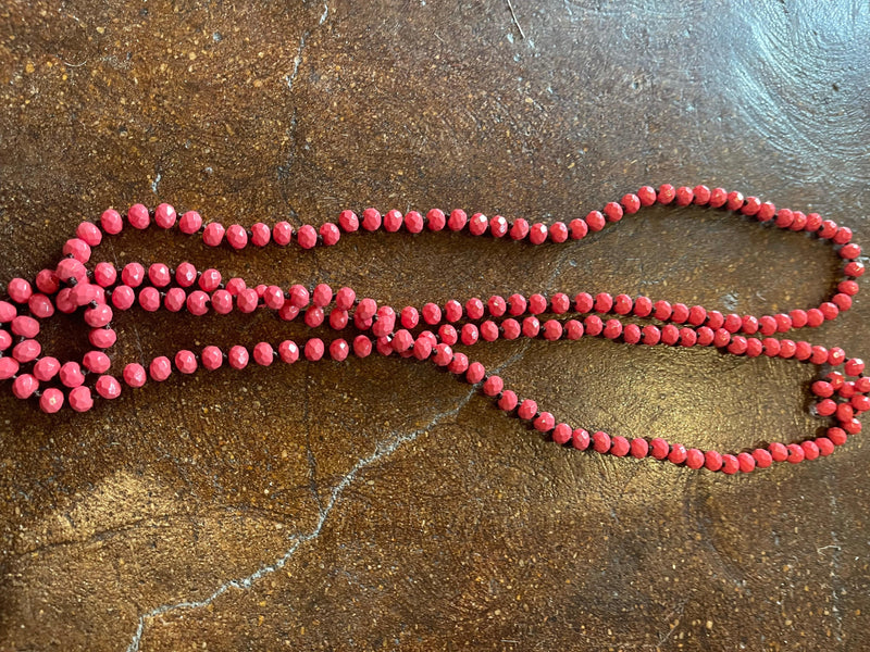 Wild Horse Boutique Jewelry Coral Beaded Necklaces