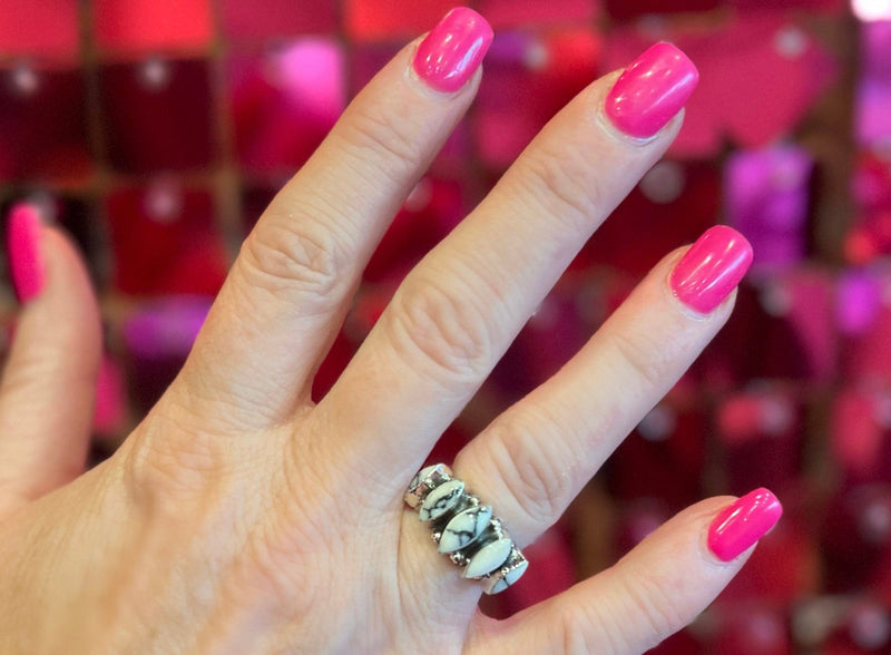 Wild Horse Boutique Jewelry Genuine Turquoise Five Stone Marquise Ring