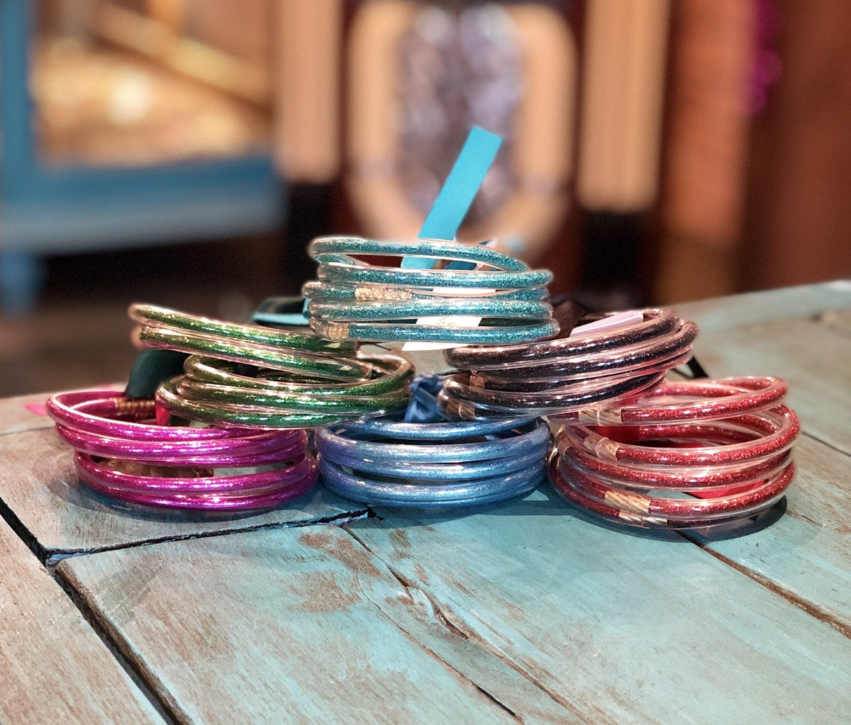 Wild Horse Boutique Jewelry Glitter Bangles