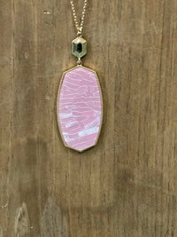 Wild Horse Boutique Jewelry Pink The Presley Pendant Necklace