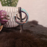 Wild Horse Boutique Jewelry Small Genuine Turquoise hoops