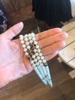 Wild Horse Boutique Jewelry White/Leopard Beaded Necklaces