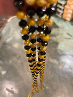 Wild Horse Boutique Jewelry Yellow/black Beaded Necklaces