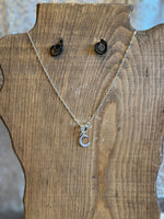 Wild Horse Boutique Sterling Silver Initial Necklace